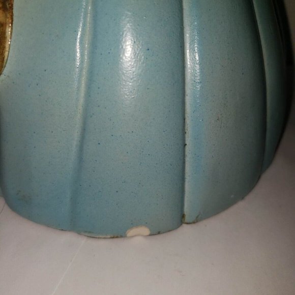 1980s Cookie Jar Easter Mrs Rabbit With Real Like Eyes - Picture 5 of 9